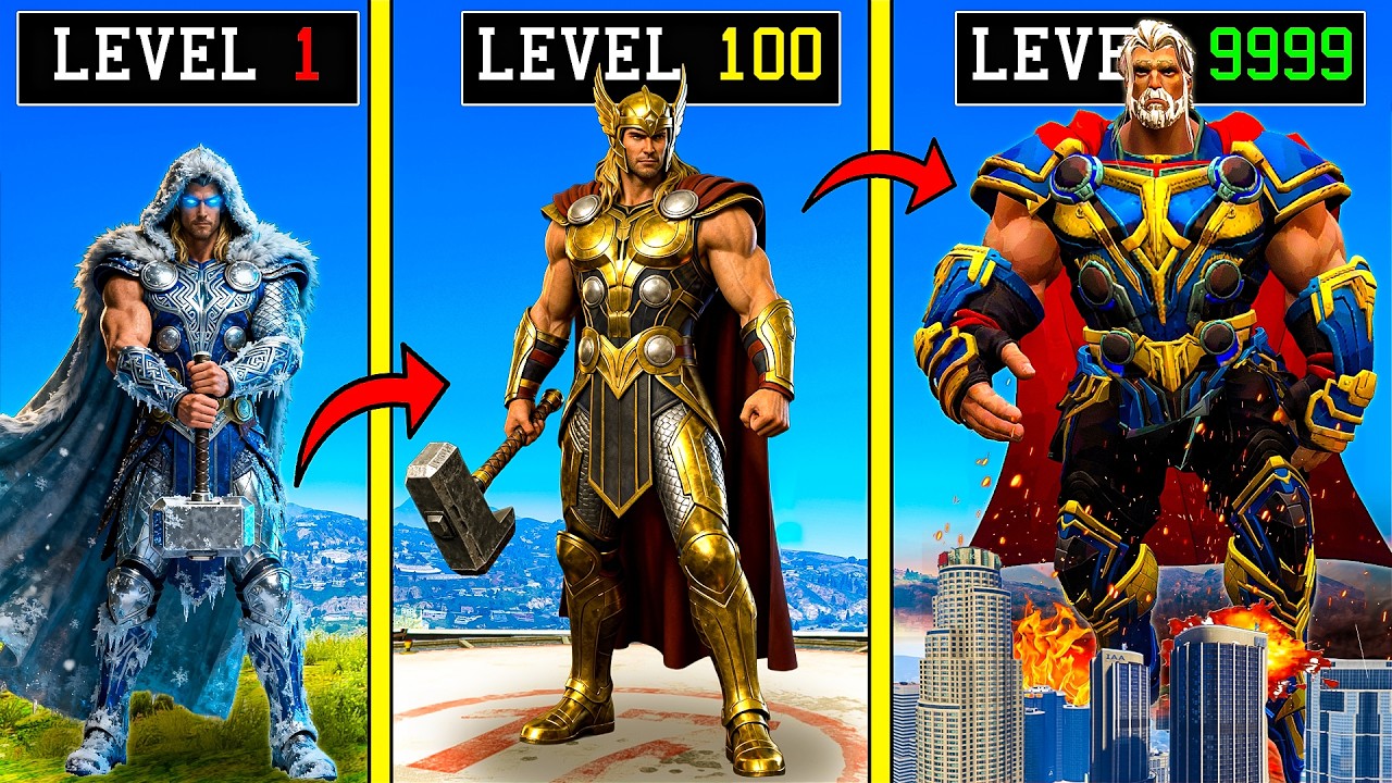 Upgrading THOR into GOD THOR in GTA 5!