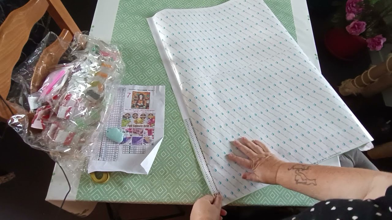 #unboxing #diamondpainting #aliexpress vendeur #homfun. DP personnalisé