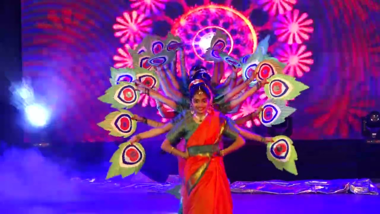 Swagatham Krishna  Divine Dance Performance by NEPS Dwarka Students