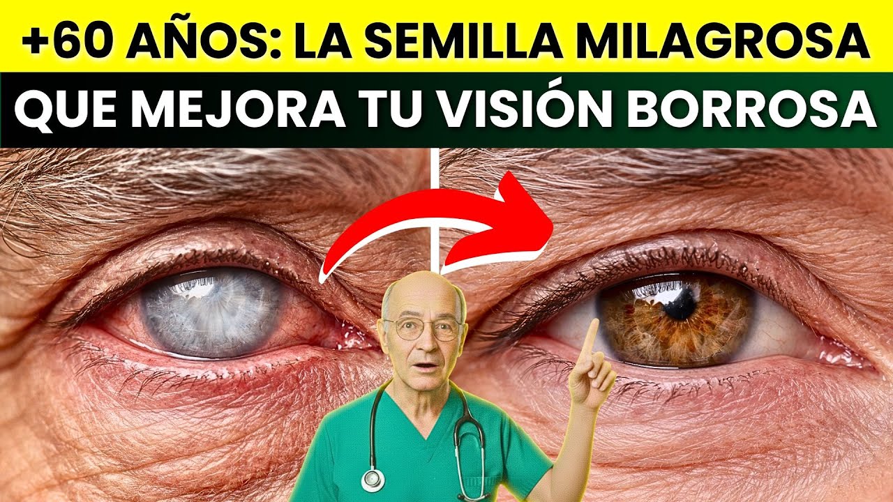 Ningún Médico te lo Dice: Estas Semillas Mejoran tu RETINA y la Vista Borrosa Después de los 60