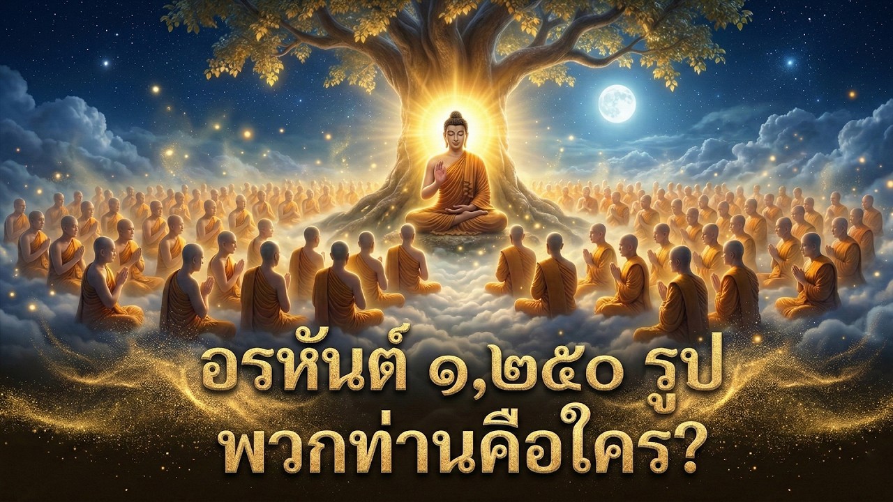 1,250 พระอรหันต์: พวกท่านคือใคร? และมาจากไหน? | ตำนานจาตุรงคสันนิบาต วันมาฆบูชา