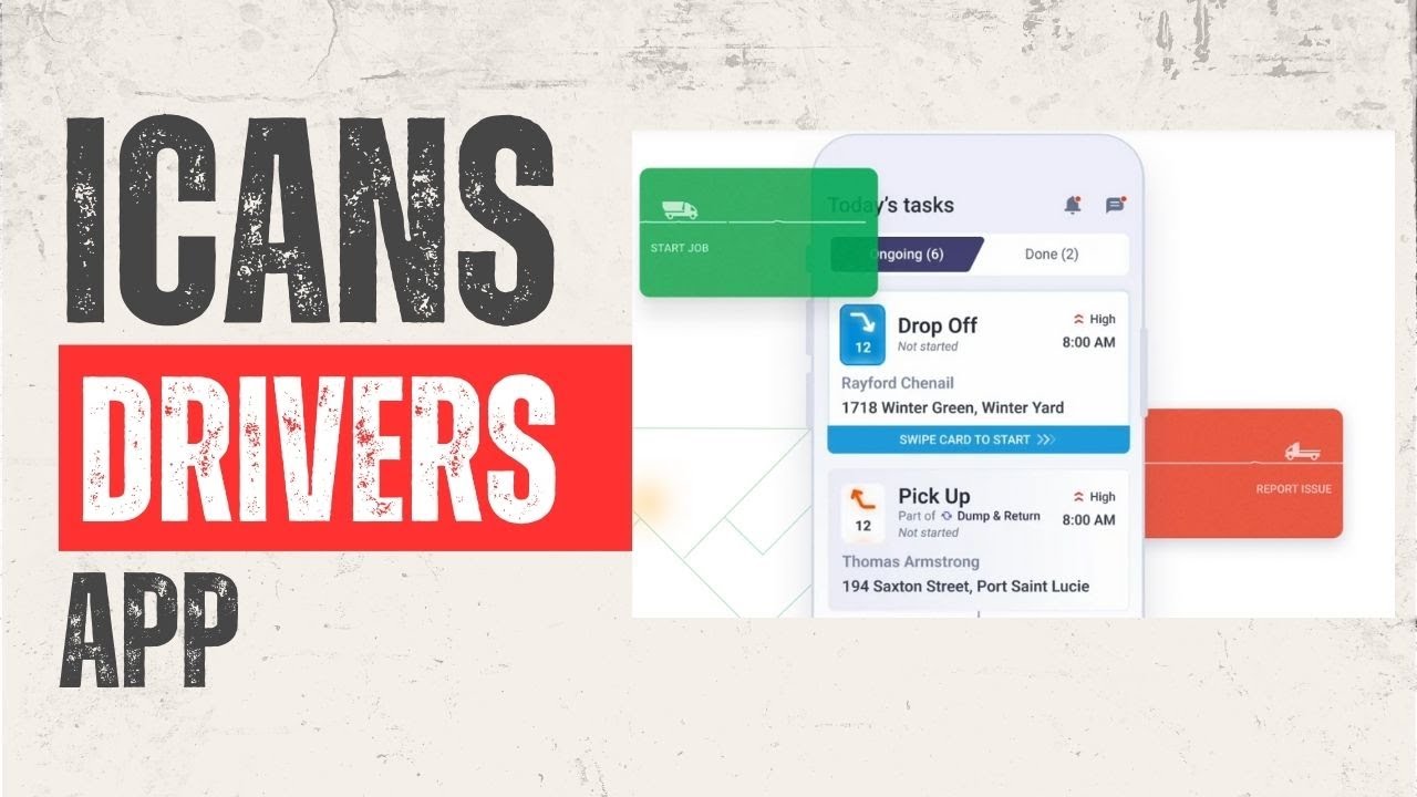 ICANS Driver App and Justins Backing Skills