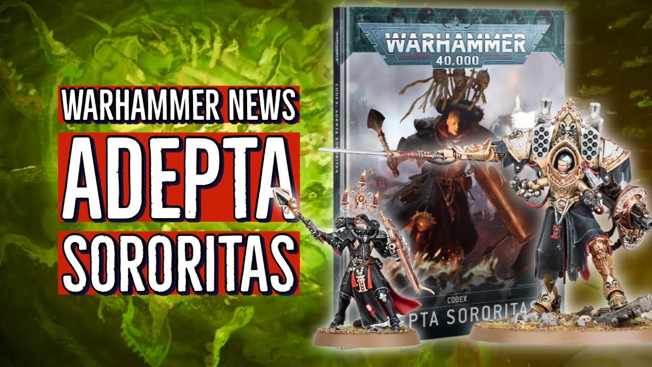 НОВЫЕ РЕЛИЗЫ для ADEPTA SORORITAS на Warhammer Fest &mdash; Новости WARHAMMER