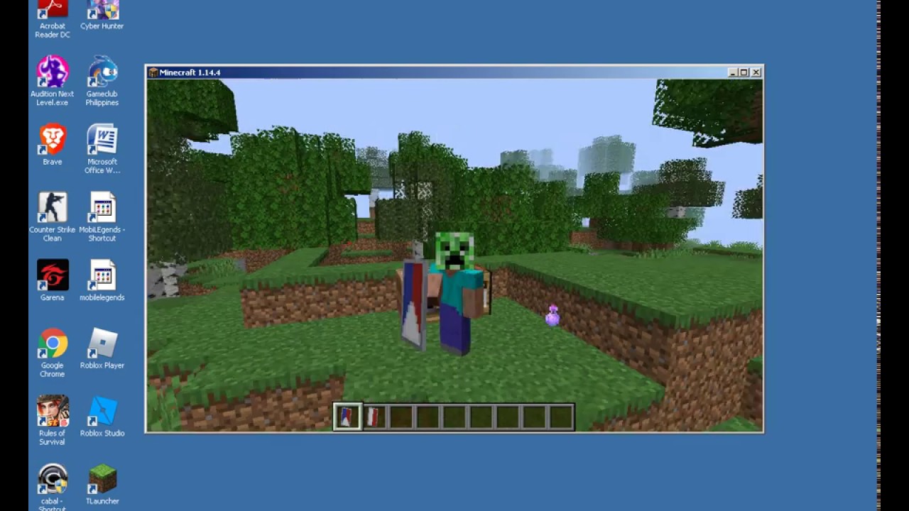 How To color the shield on MINECRAFT 1.14!