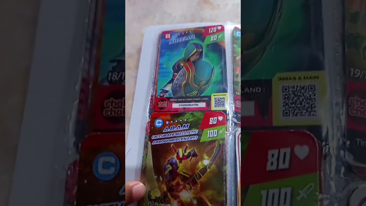 kartu Boboiboy 