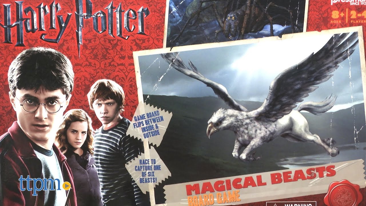 Harry Potter Magical Beasts Board Game from Pressman