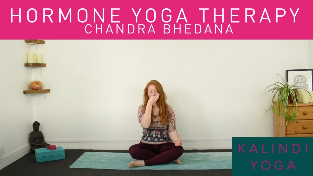 Hormone Yoga Therapy - Breathing Exercise, Chandra Bhedana