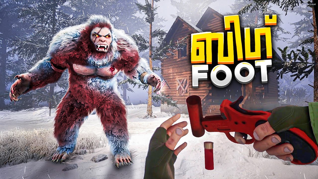 We Killed The BigFoot In The Winter Park🥶..!!BigFoot Ending..