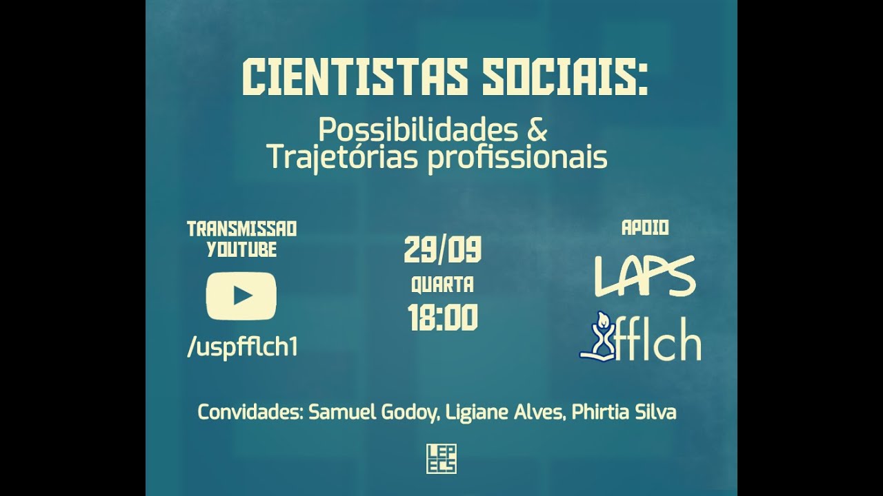Cientistas Sociais: possibilidades e trajet&oacute;rias profissionais