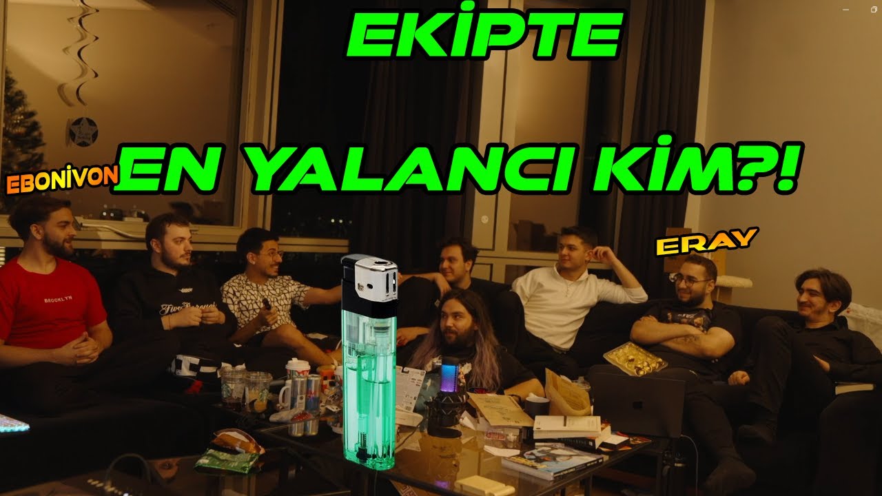 ERAY - EKİPLE ÇAKMAK OYNARKEN BÜYÜK OLAYLAR ÇIKIYOR!
