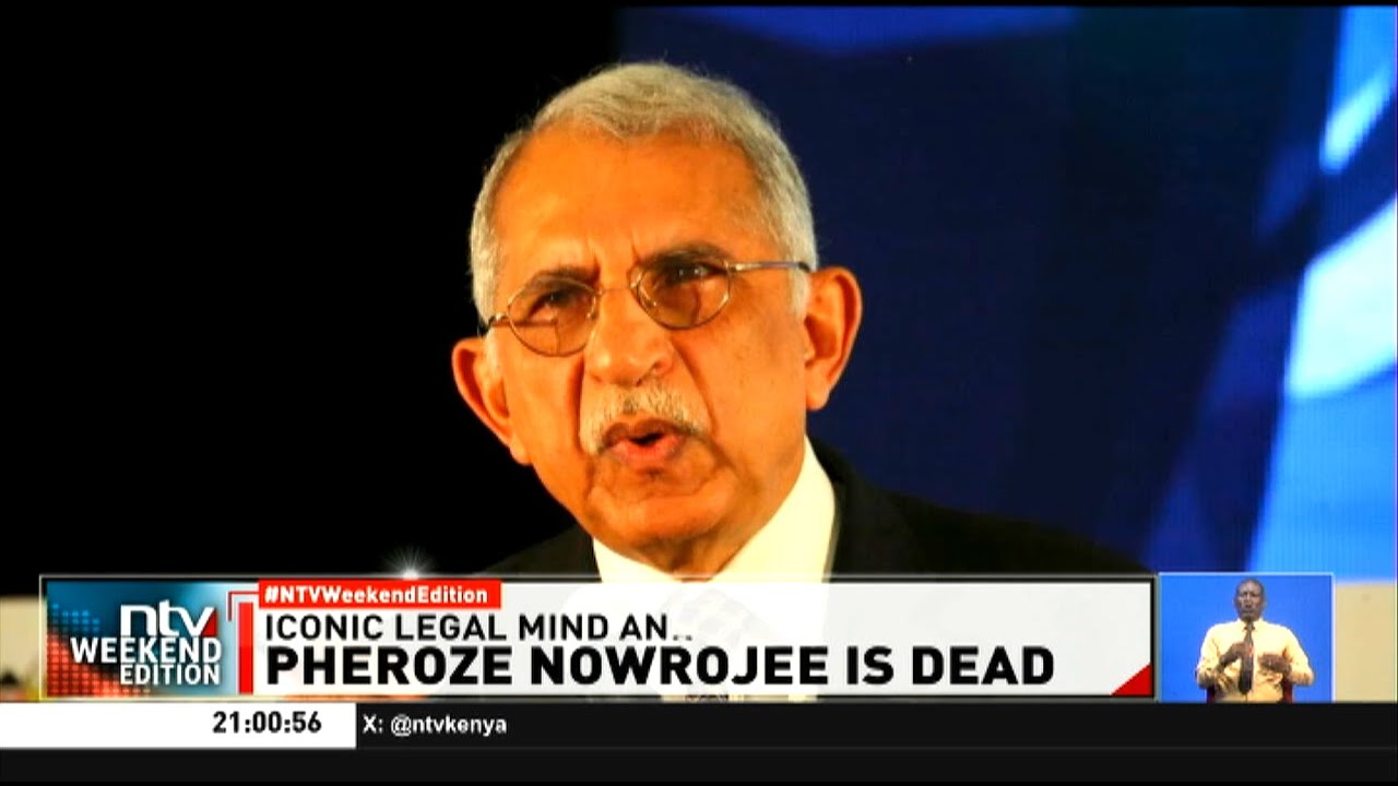 Kenya mourns the loss of senior counsel Pheroze Nowrojee, who was synonymous with constitutionalism