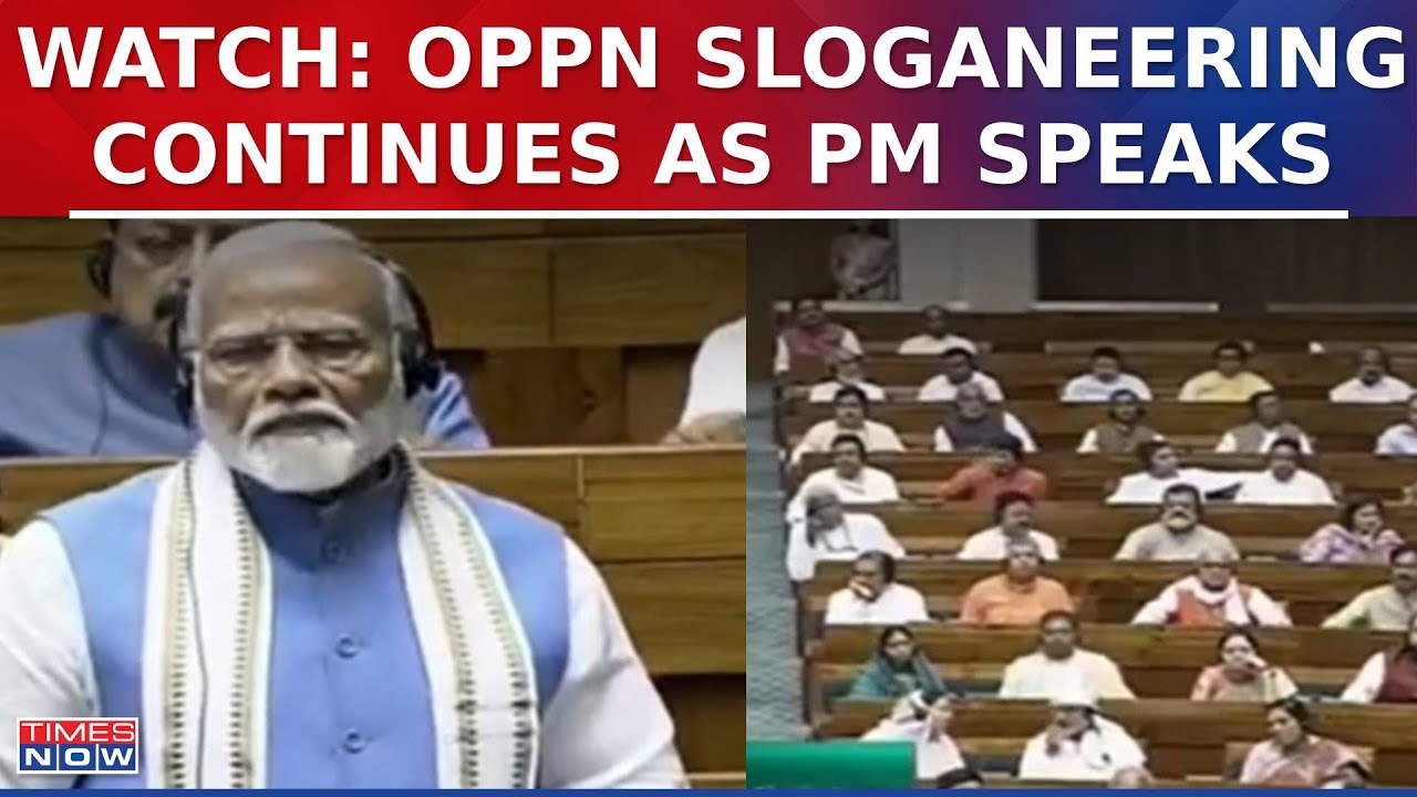Lok Sabha Session: 'Tanashahi Nahi Chalegi...': Opposition Chants Amid PM Modi's Sansad Speech