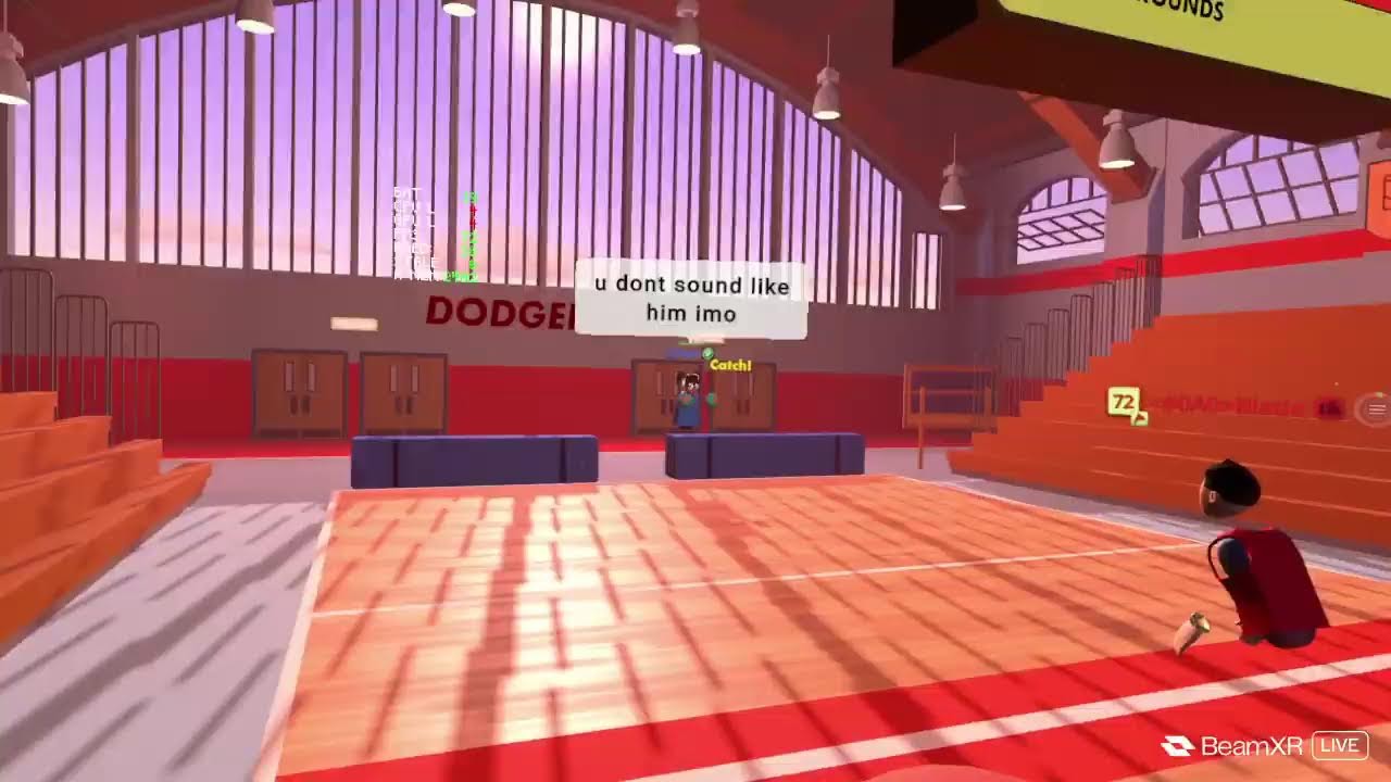Playing Rec Room Dodgeball - Public