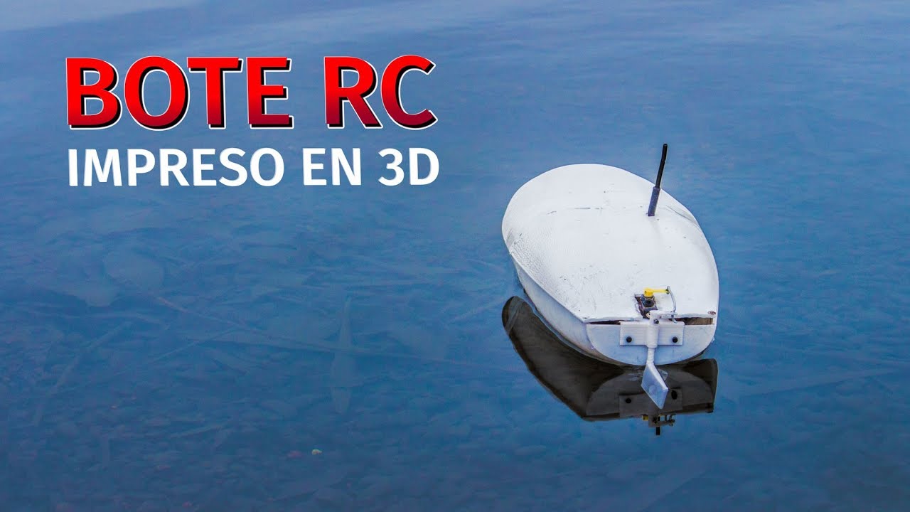 Cómo hacer un barco RC impreso en 3D | Parte 1