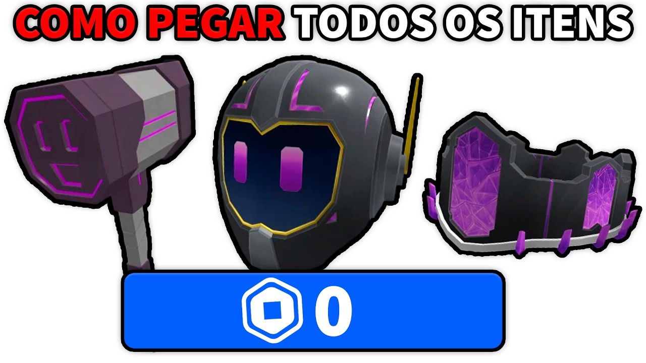 COMO PEGAR TODOS OS ITENS GRÁTIS DO RB BATTLES NO ROBLOX!