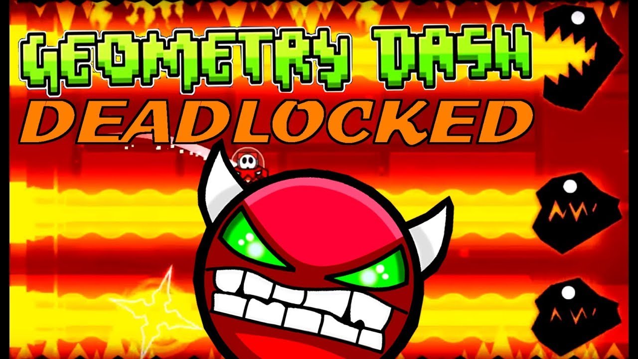 Geometry dash Trying to Get coins for Deadlocked
