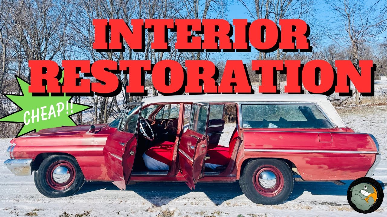Cheap Classic Car Interior Restoration!!