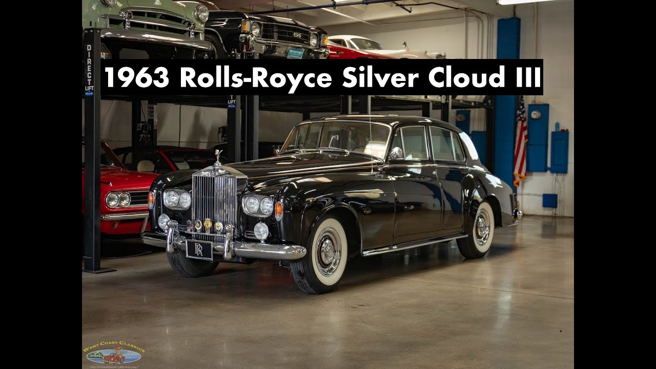 1963 Rolls-Royce Silver Cloud III LHD arrives for sale at West Coast Classics, Torrance, CA