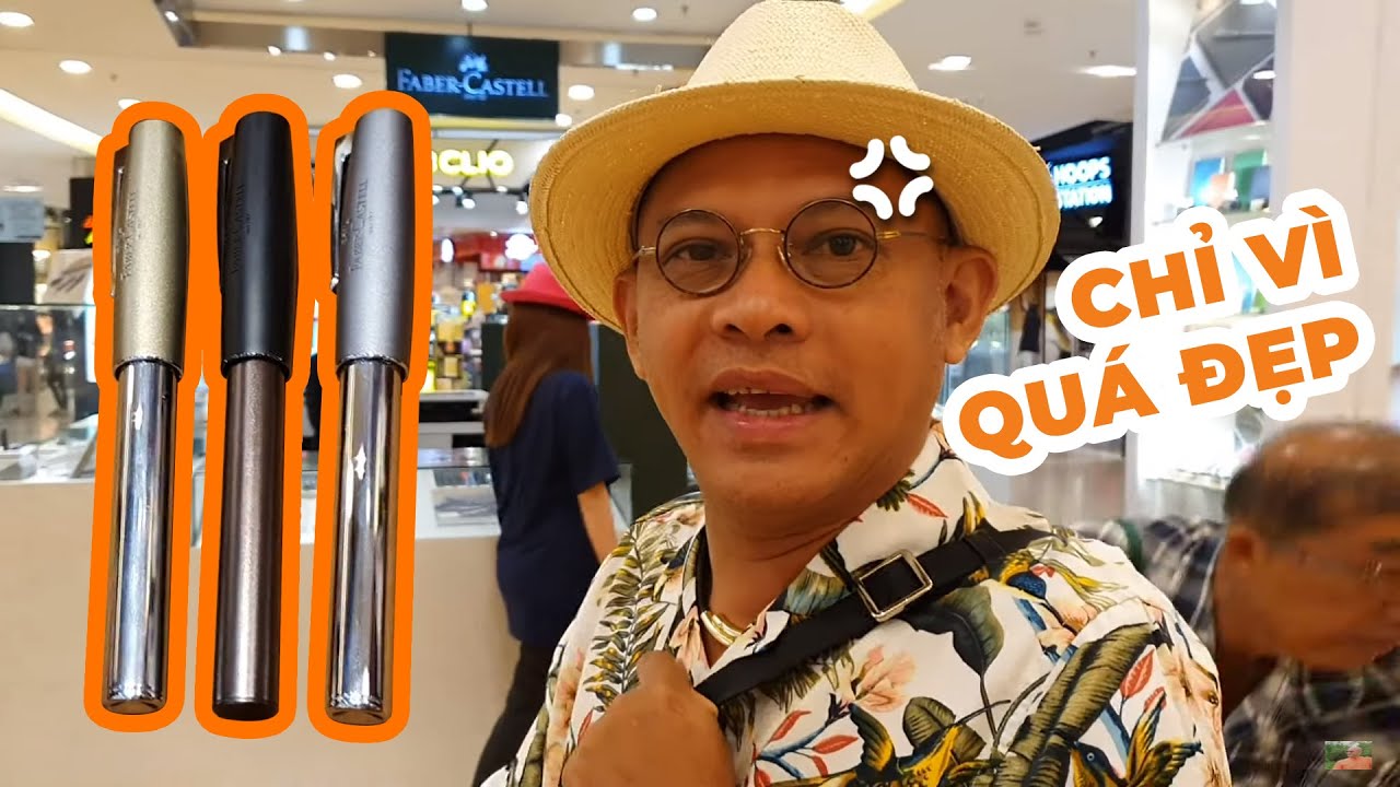 Nghiến răng mua 1 đống bút 