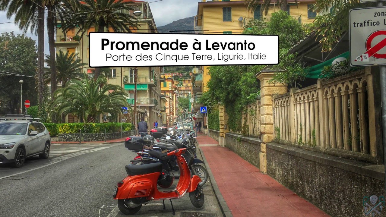Flâner à Levanto, porte des Cinque Terre (4K)