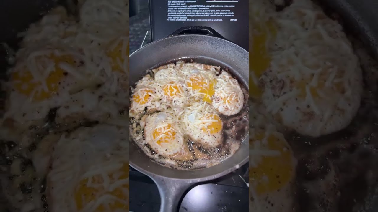 Chef Yalun  is live! eggs rain grill/pan🔥❤️‍🔥🍳 #grill #eggs #food #chef 
