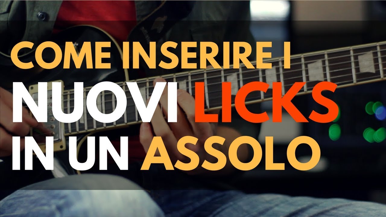 Inseriamo i nuovi fraseggi per costruire un assolo di chitarra | lezione di Vince Carpentieri