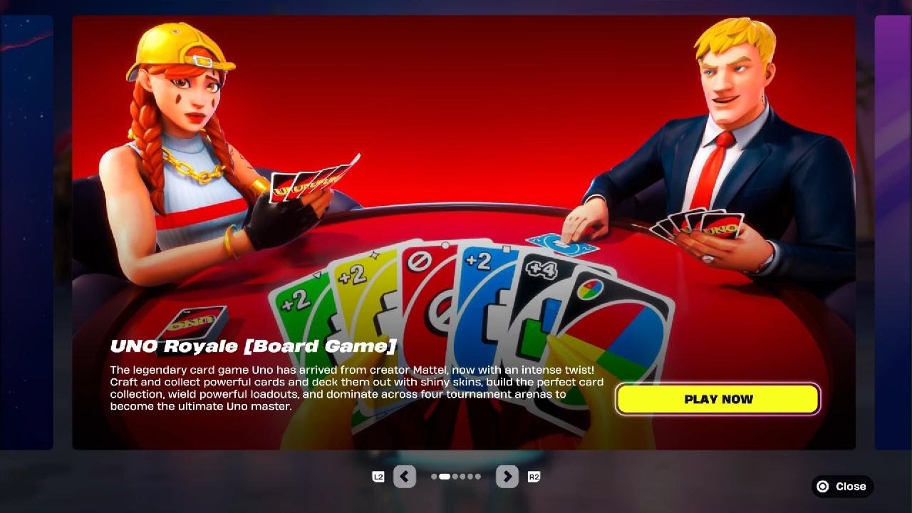 Fortnite: UNO ROYALE GAMEPLAY!