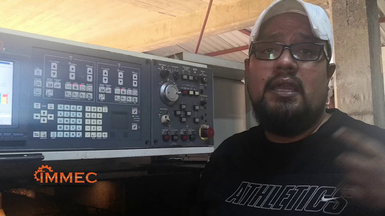 Control y Pantalla. Operación - Programación torno MAZAK. Tutorial MAZATROL #1
