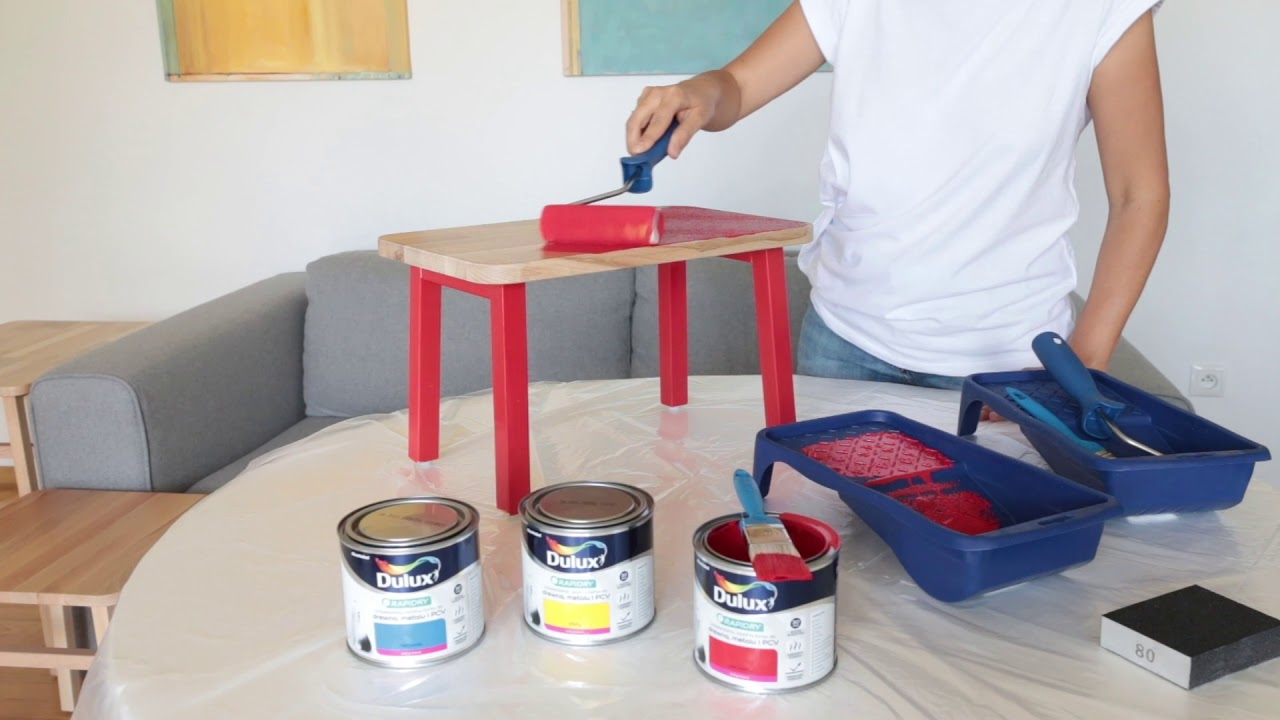 Jak pomalować stolik