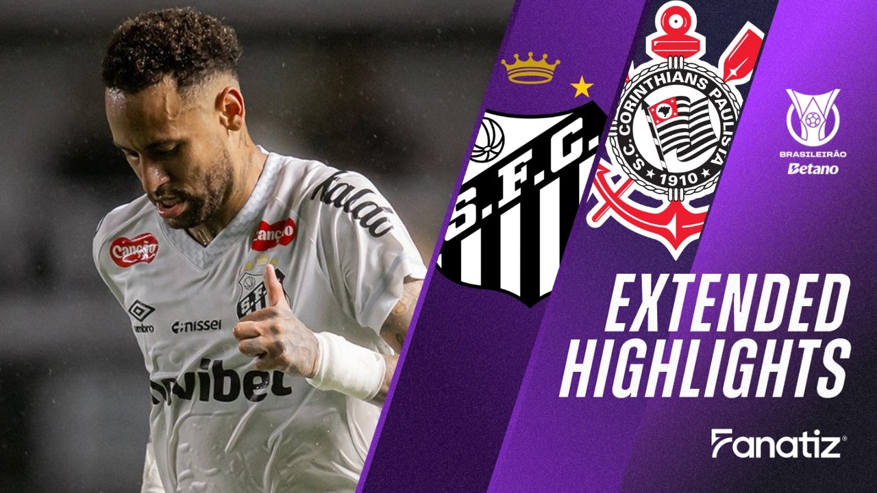 Santos vs Corinthians 1-1 I Game Highlights I #Brasileirao2026