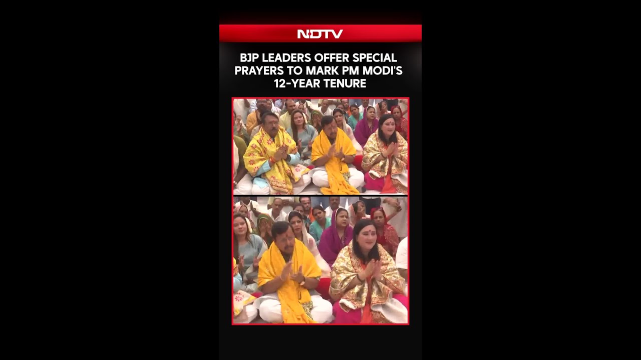 BJP Leaders Offer Prayers as PM Modi Becomes Longest-Serving Elected PM