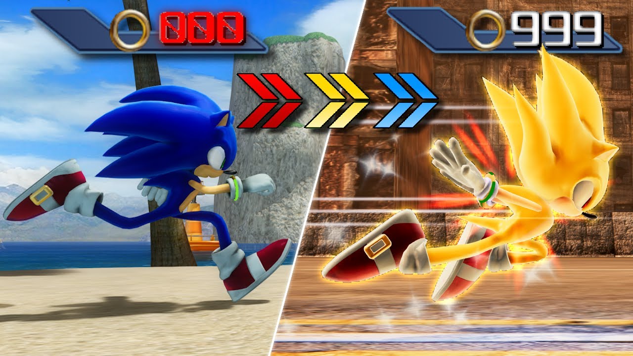 It's Sonic Project 06 but Collecting More Rings = More SPEED