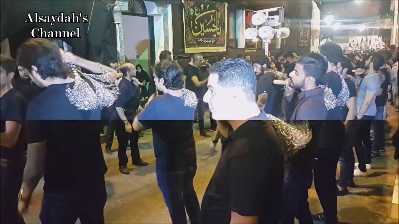 موكب زنجيل شباب العجم  ليلة تاسع محرم   المنامه 1438   HD