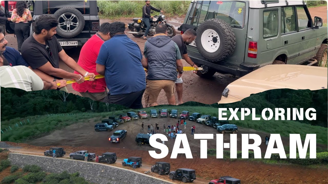 Offroad Drive to Sathram, Idukki with Trivandrum Jeepers Club