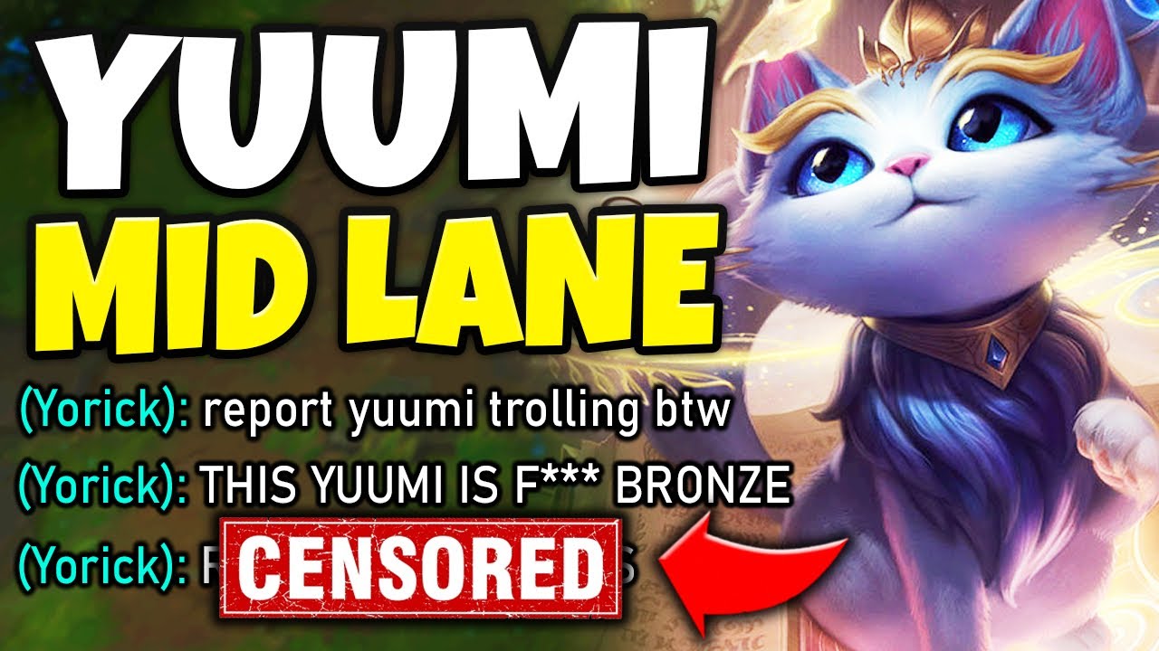 My whole team FLAMES me for picking Yuumi mid... and then this happened