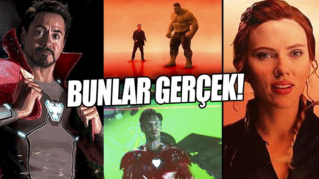 Iron Man, Hulk ve Black Widow Ruh Dünyasında: INFINITY WAR ve ENDGAME Silinen Sahneler AÇIKLANDI!