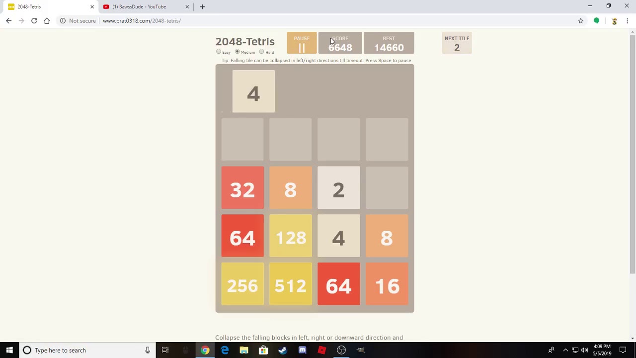 epic comeback | 2048 tetris