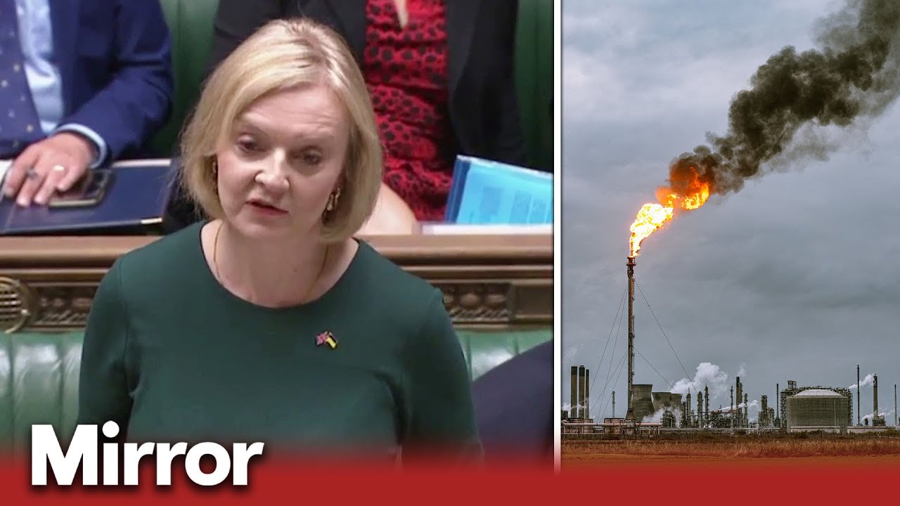 Liz Truss announces an end to a ban on fracking