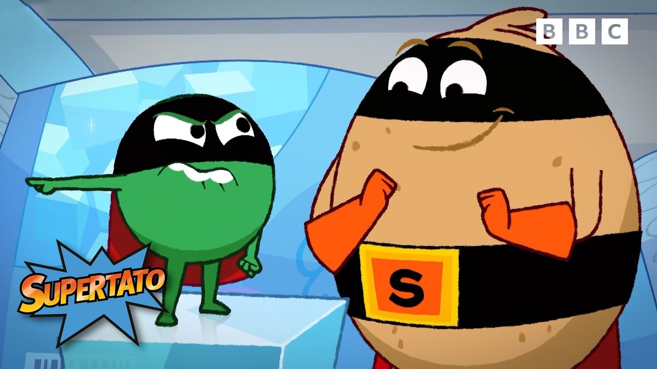 Evil Pea Won't Give Up 😈🤪 SILLY Adventures for Kids with Supertato | 1+ Hours