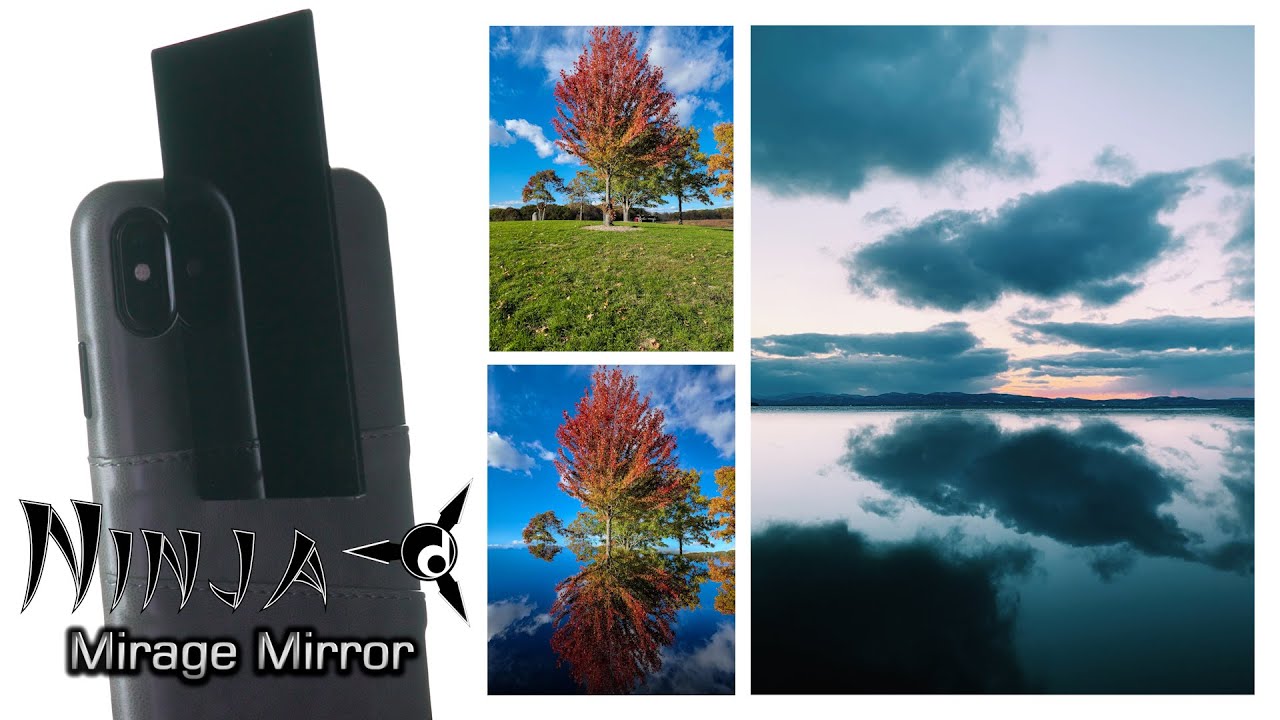 Mirage Mirror - Creative Reflection Effects for Smartphone Photography