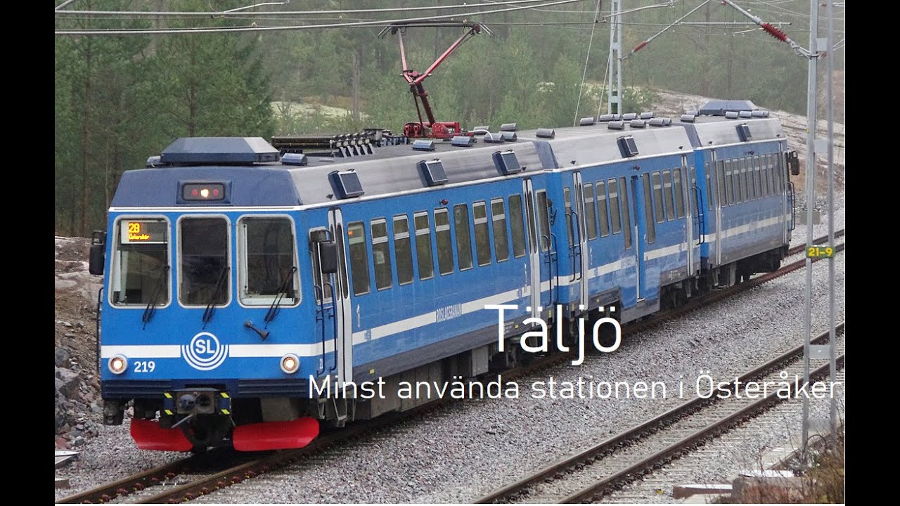 Täljö - Minst använda stationen i Österåker