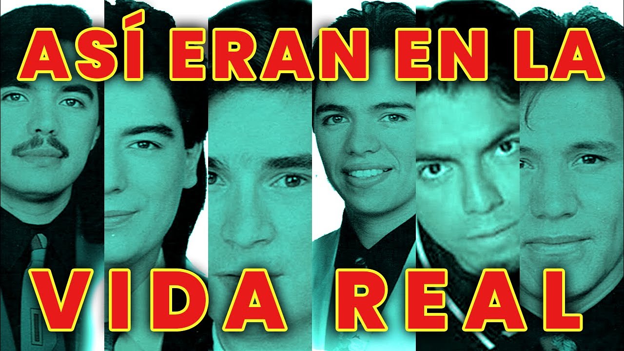 Explico a detalle como era en la vida real cada integrante de Los Temerarios sin pelos en la lengua