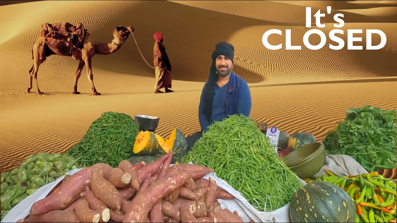 Vibrant Vegetable Market at the Heart of Jaipur, Rajasthan | Chandpole Sabzi Mandi