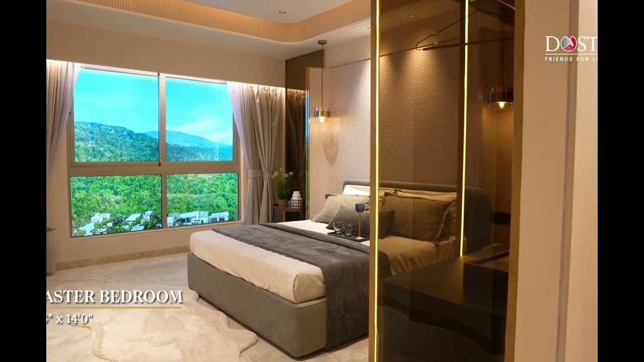 3BHK Show unit Video Dosti 604 #9664518415 