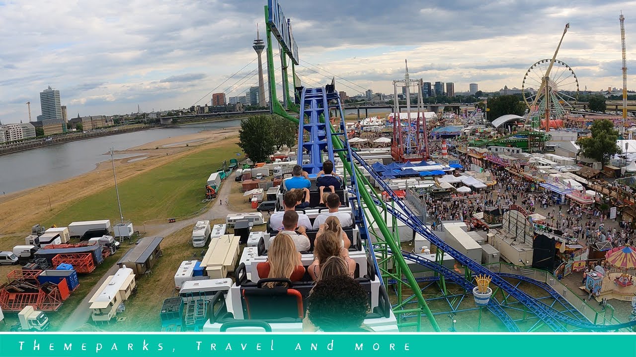 Alpina Bahn - Bruch (Onride) Video | Rheinkirmes Düsseldorf 2025 | Schwarzkopf #achterbahn