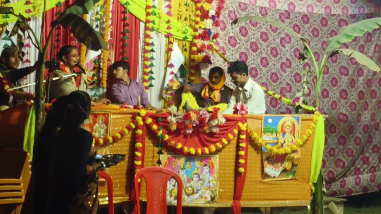 ग्राम पहुंचा खुर्द में भागवत कथा का अंतिम दिन।। Gram pauncha kurdha me Bhagwat Katha ka antim din