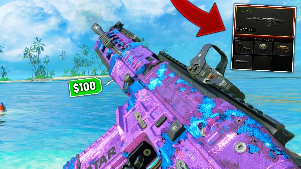 the $100 Class Setup... BO4 (SWAT RFT DLC WEAPON)