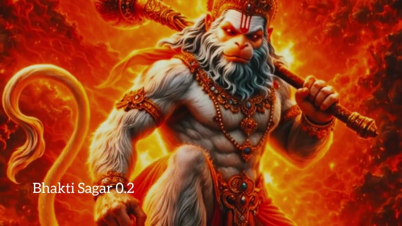 जय जय जय हनुमान 🚩 | Powerful Hanuman Bhajan | Bajrangbali Song | Ram Bhakt Hanuman Ji