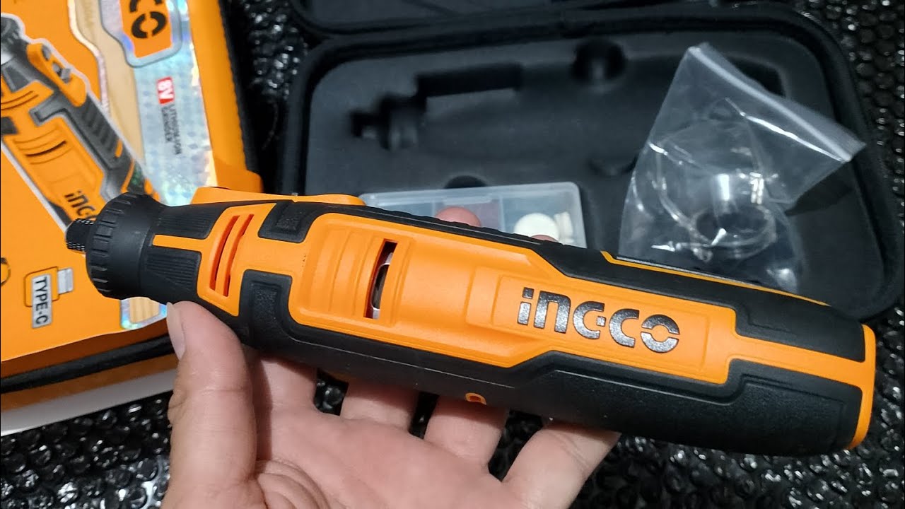 Review Lithium Ion Grinder 8 Volt Ingco CMGLI0801
