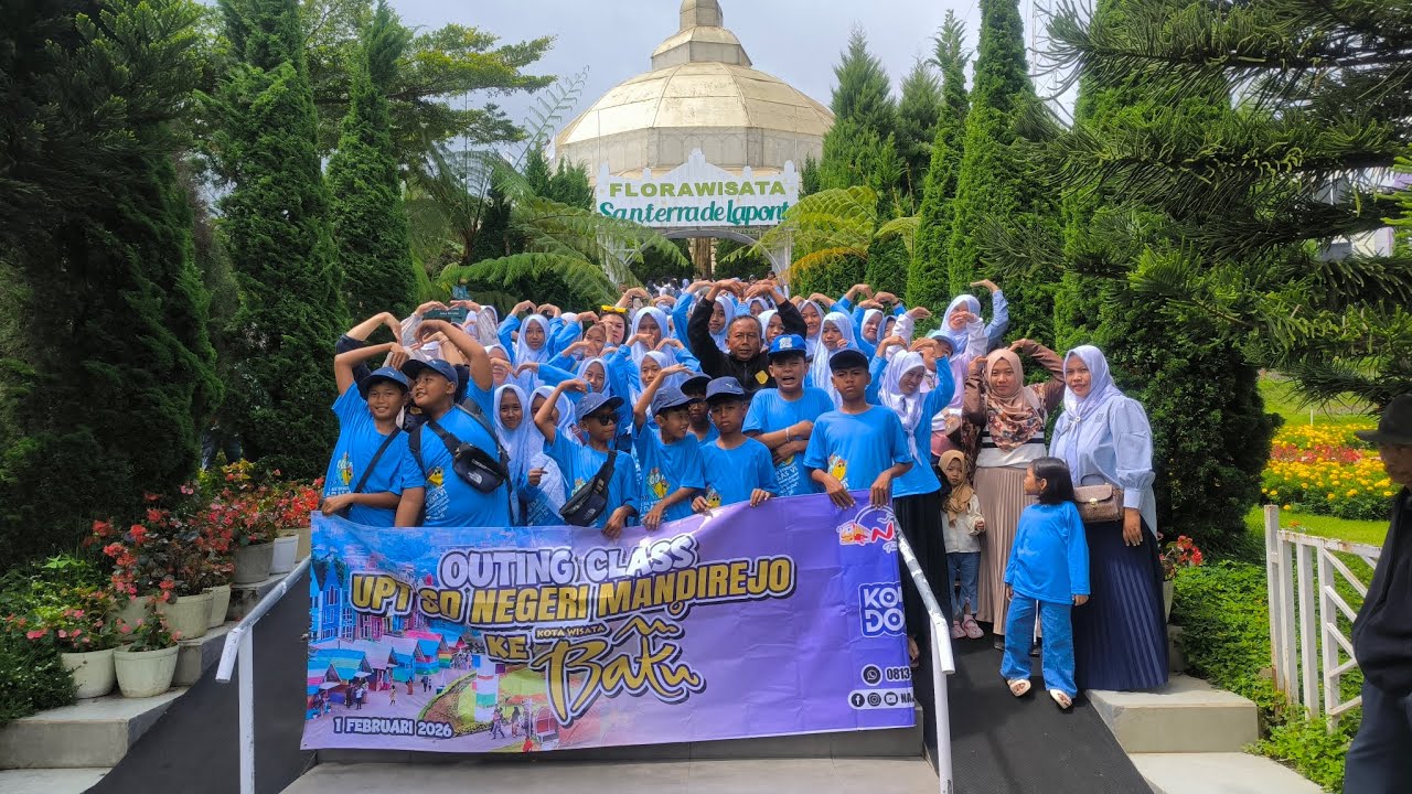 OUTING CLASS UPT SDN MANDIREJO MERAKURAK TUBAN KE BATU 1 FEBRUARI 2026 @TubanNajwatour 